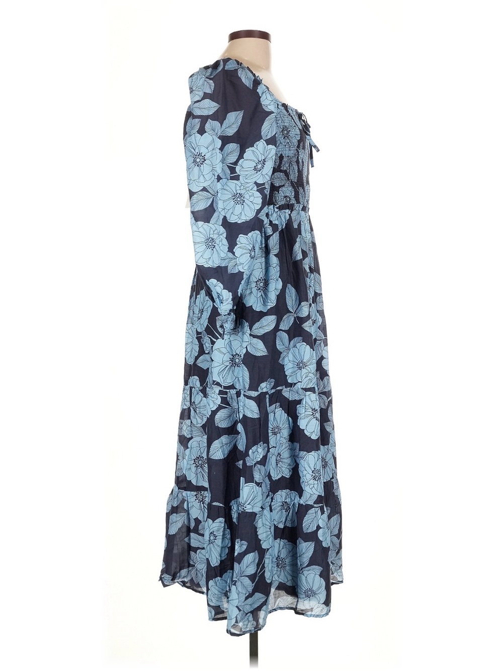Vineyard Vines Navy Blue Floral Maxi Dress - Picture 5 of 11